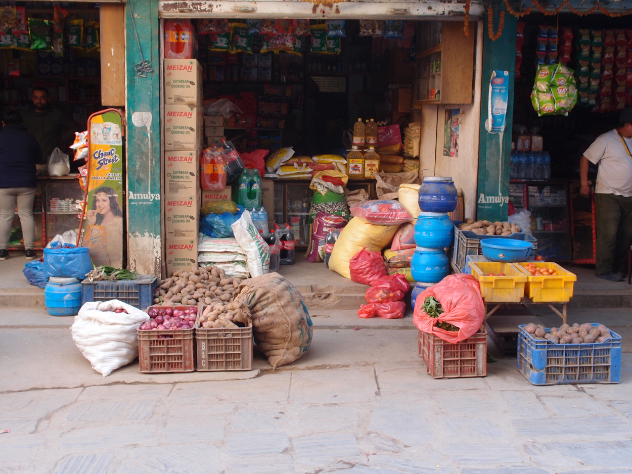 2018-01-17 14 Uhr - Ramhiti Chowk, Boudha (Foto) 